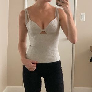 Reformation Libra Bustier Top